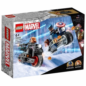 LEGO Marvel Black Widow & Captain America Motorcycles
