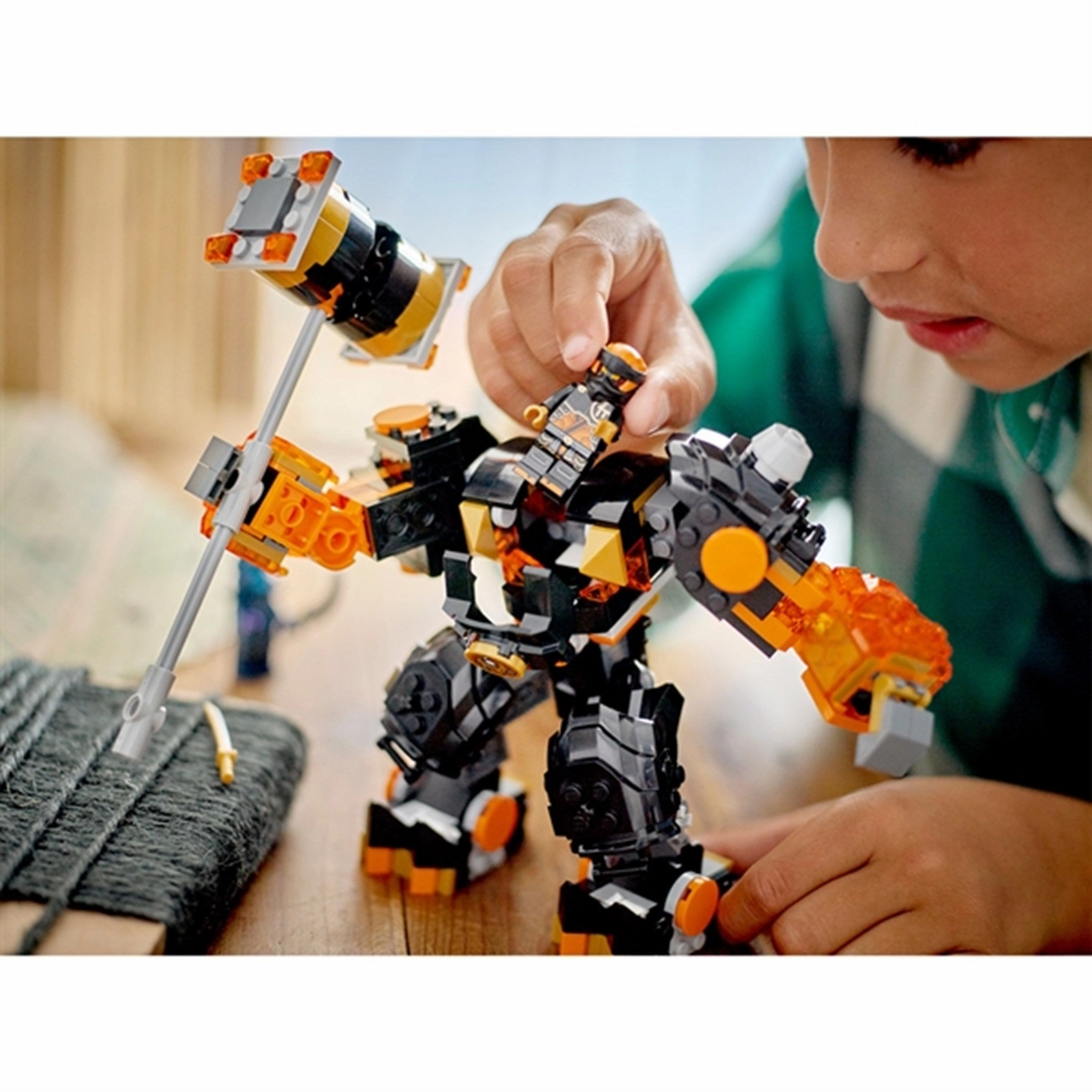 LEGO? NINJAGO? Cole's Elemental Earth Mech