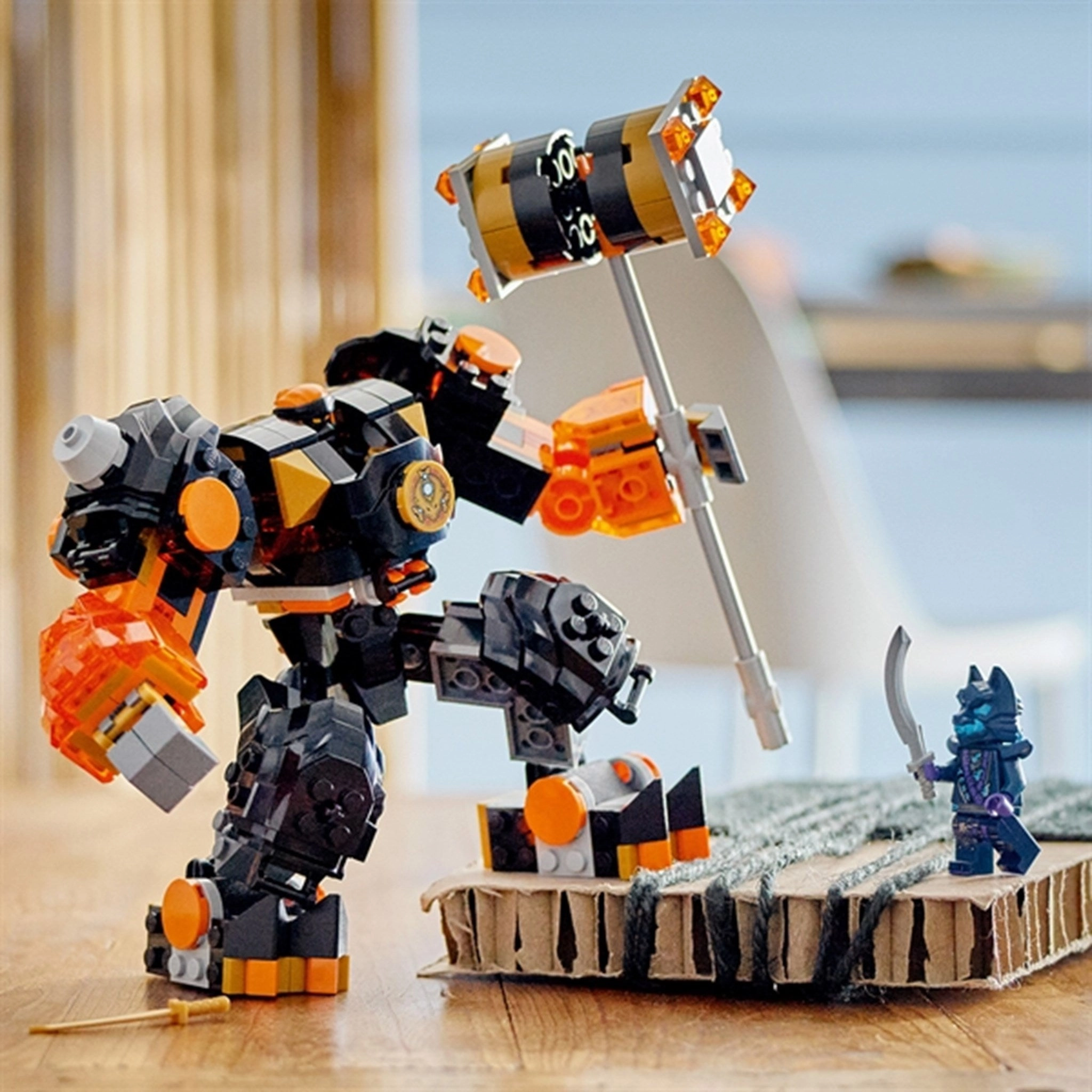 LEGO? NINJAGO? Cole's Elemental Earth Mech