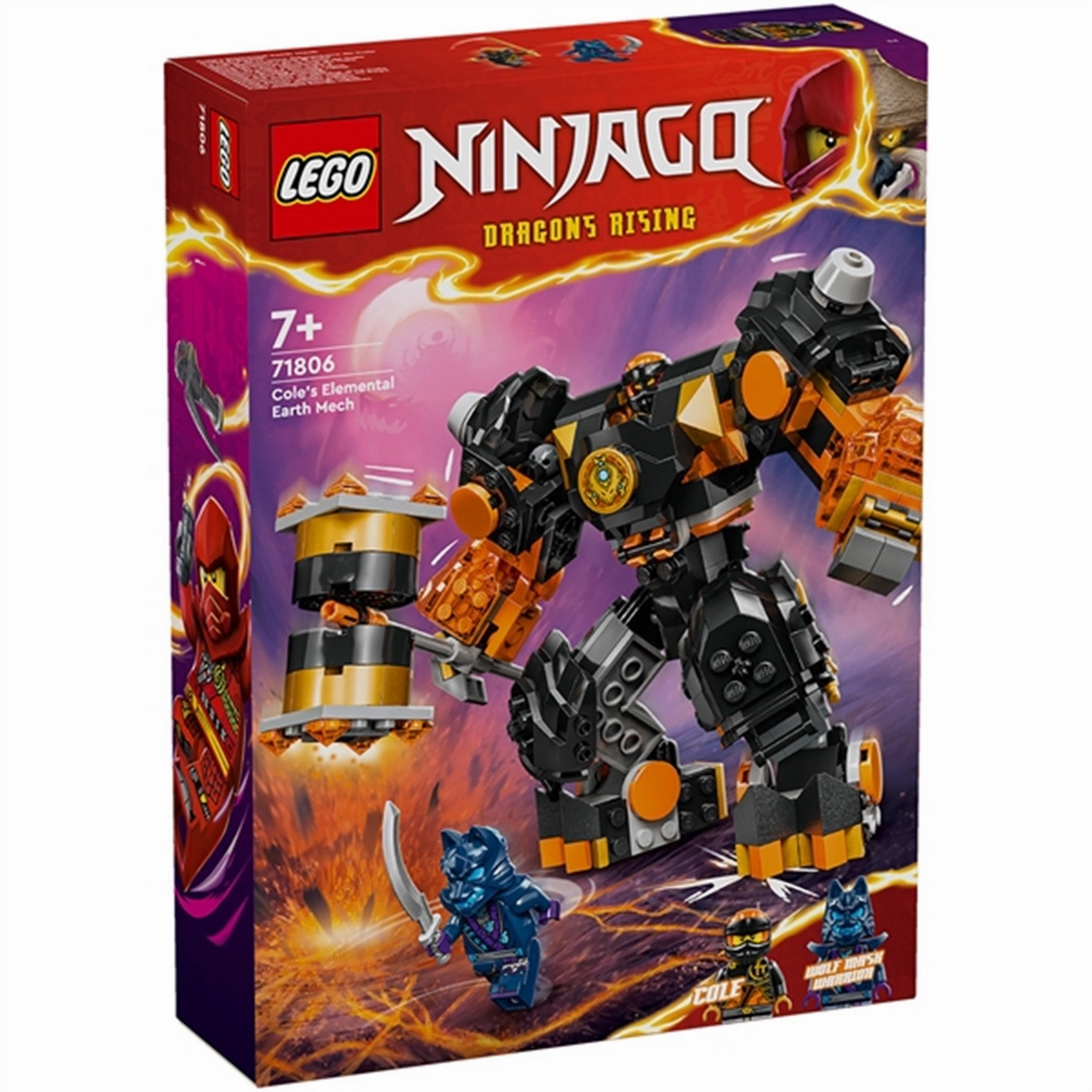 LEGO? NINJAGO? Cole's Elemental Earth Mech