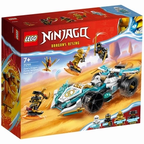 LEGO NINJAGO Zane's Dragon Power Spinjitzu Racing Car