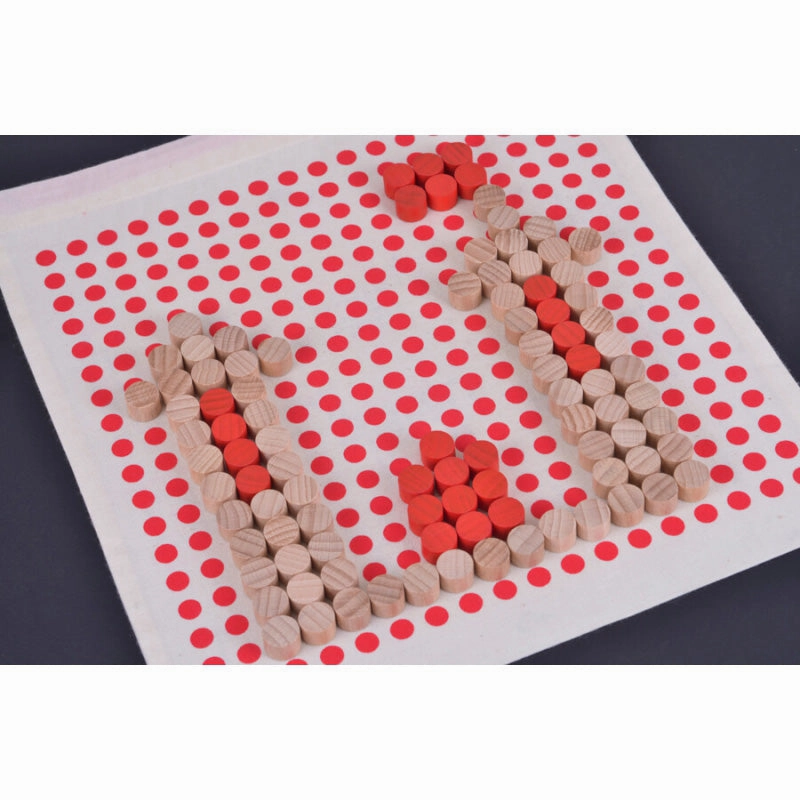 Les Jouets Libres Pictocraft Natural & Red
