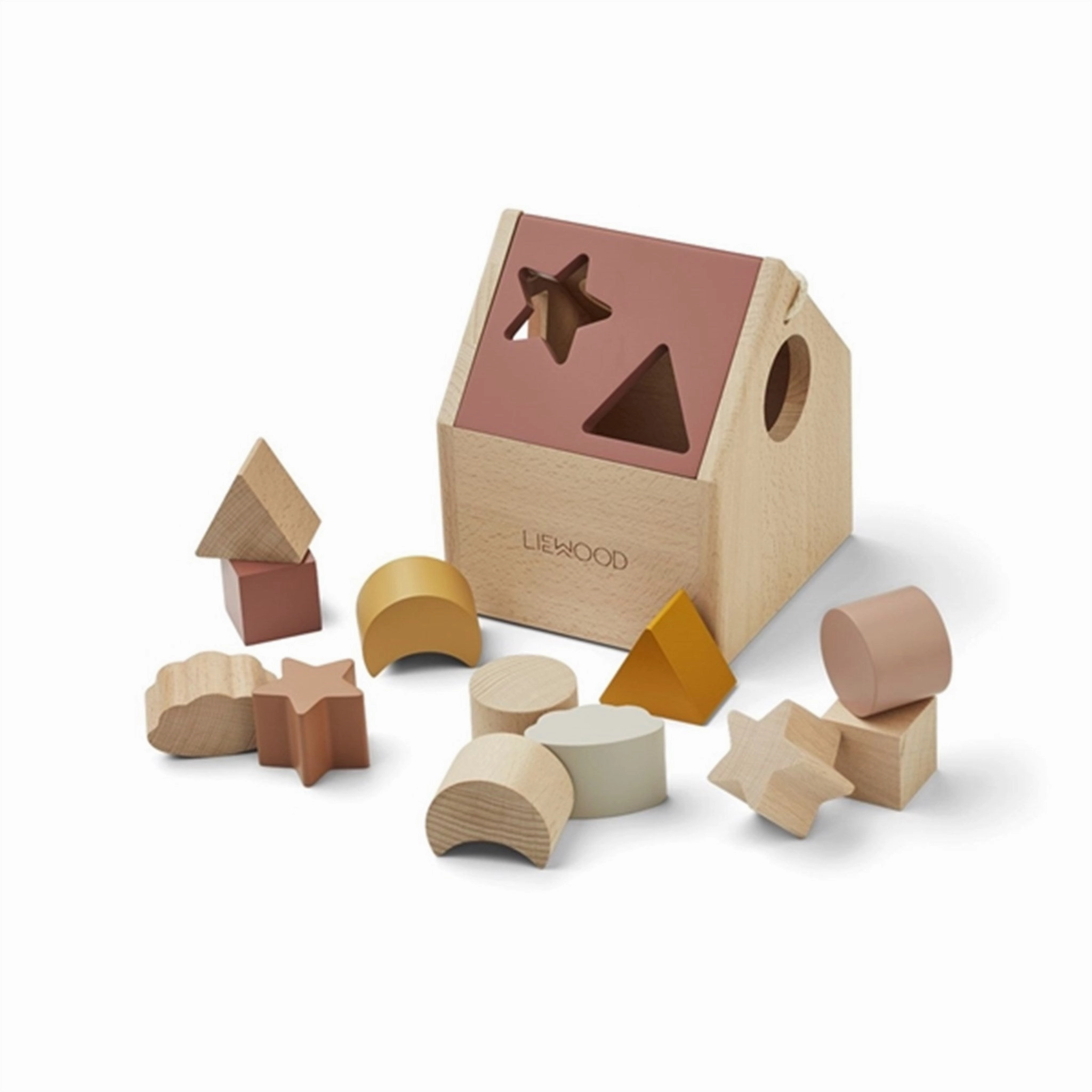 Liewood Ludwig Puzzle House Rose Multi Mix