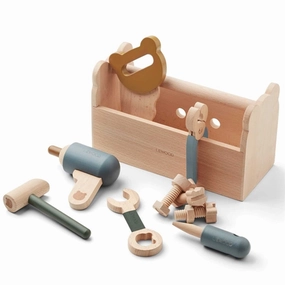 Liewood Luigi Tool Set Blue Multi Mix