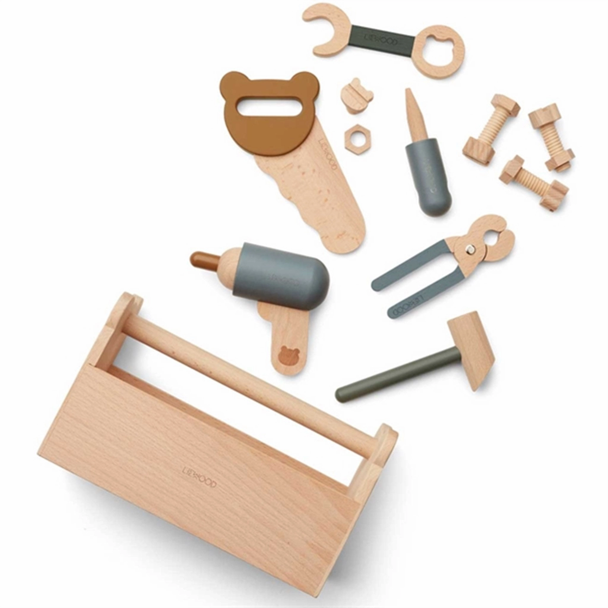 Liewood Luigi Tool Set Blue Multi Mix