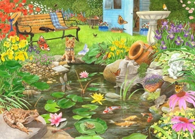 Lily Pond - 1000 Piece Jigsaw Puzzle