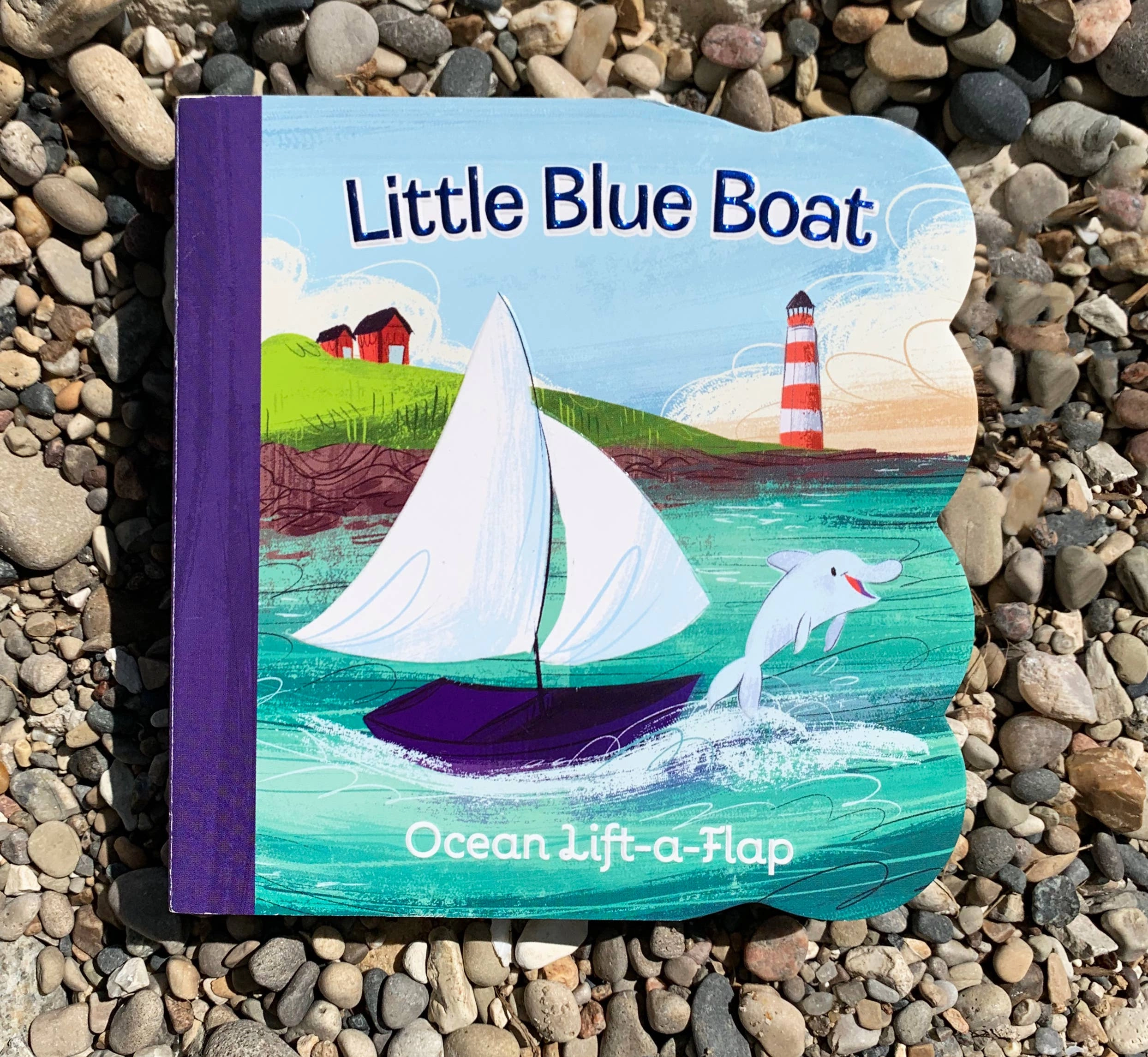 Little Blue Boat Lift-a-Flap Board Book