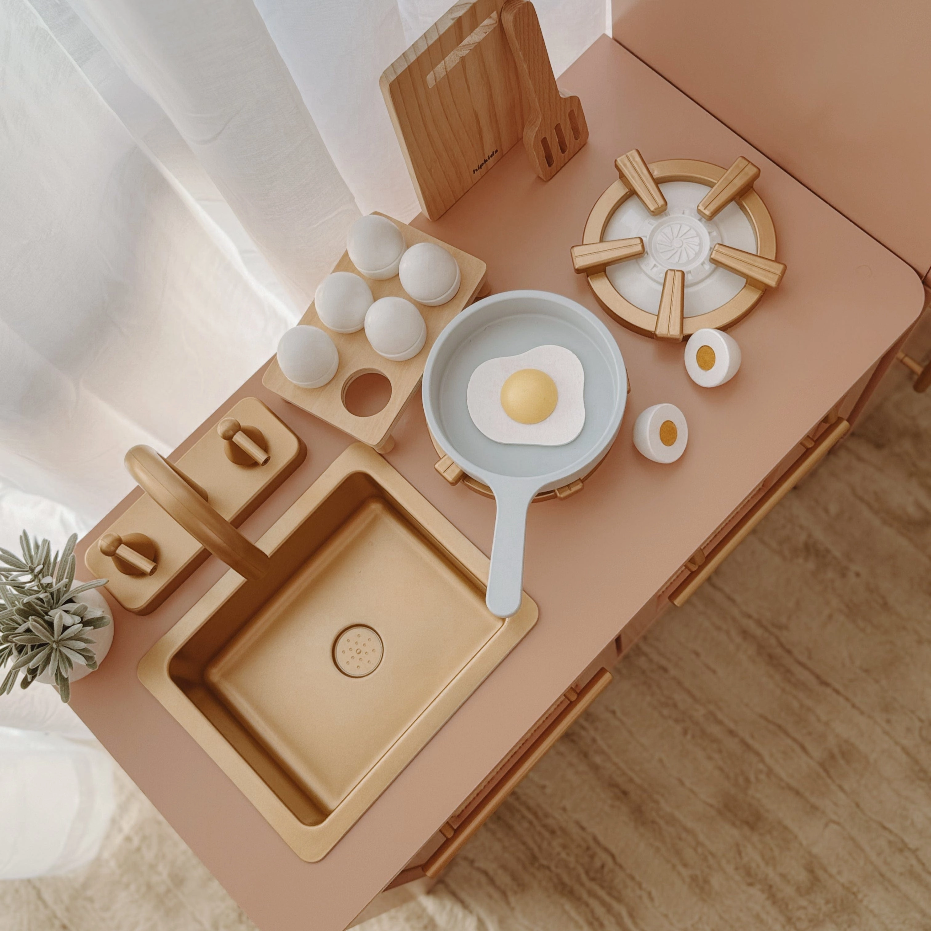 Little Boho Toy Kitchen Set