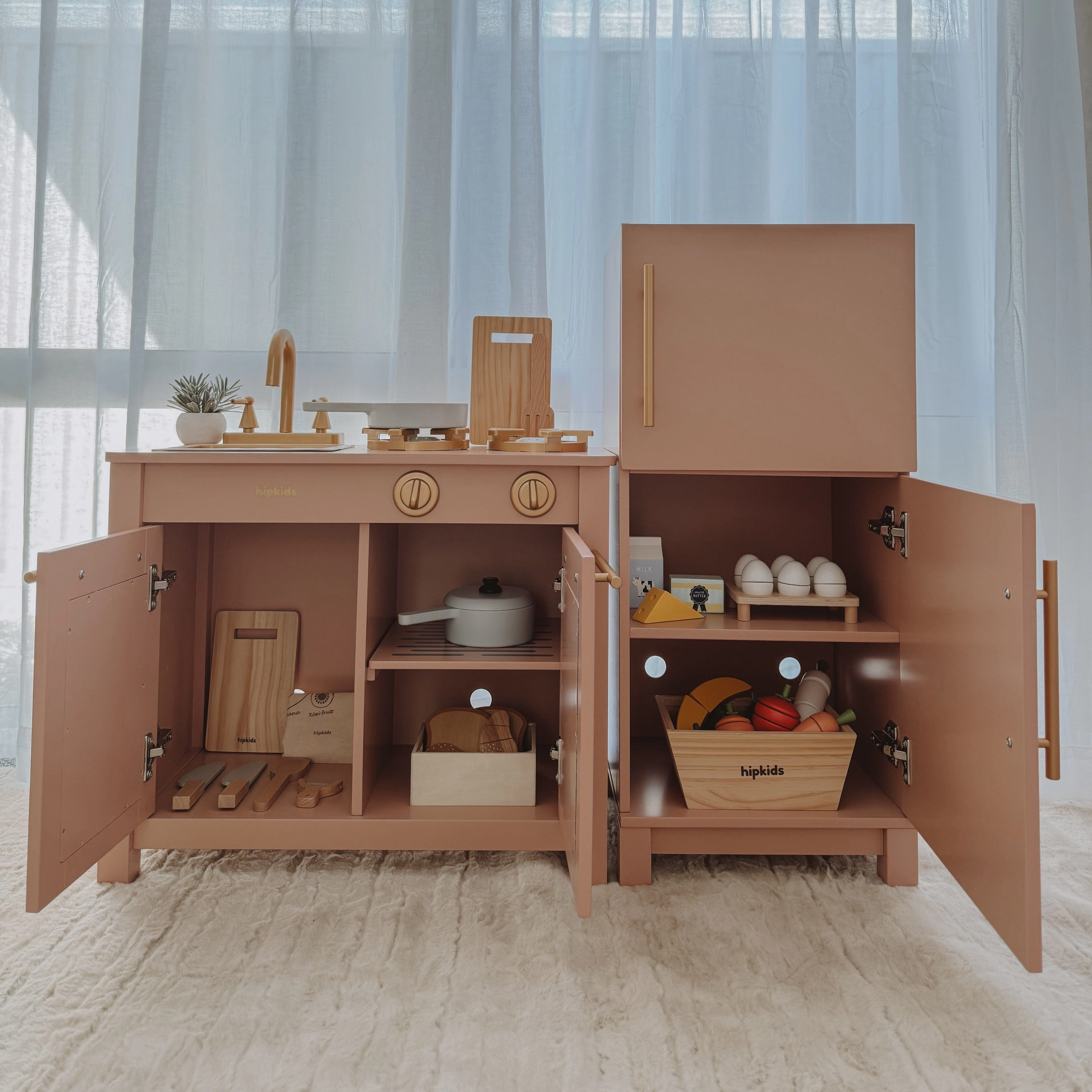 Little Boho Toy Kitchen Set