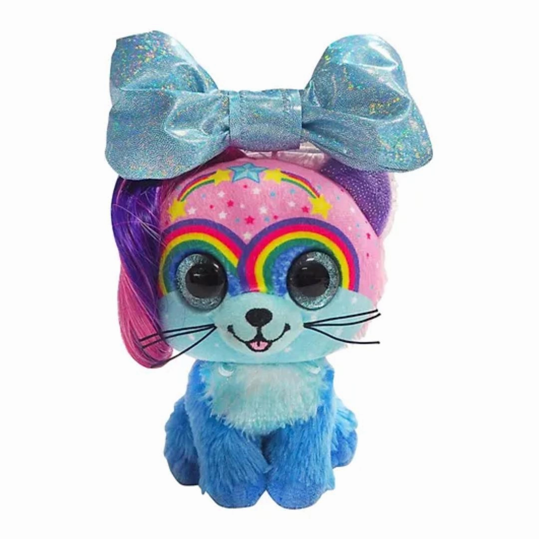 Little Bow Pets - Regular Dog Plush Toy (Multi Colour)