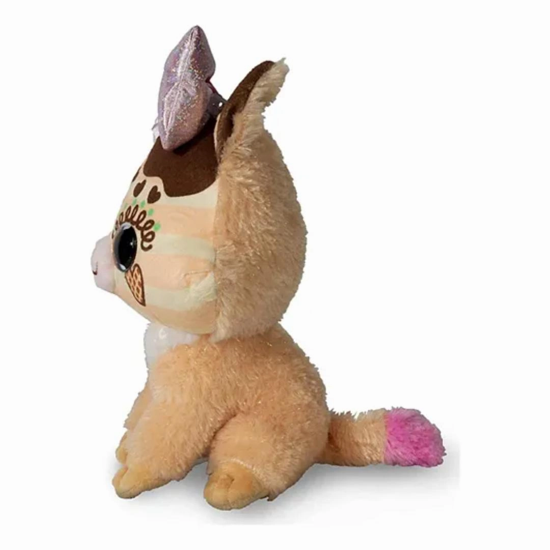 Little Bow Pets - Regular Dog Plush Toy (Multi Colour)