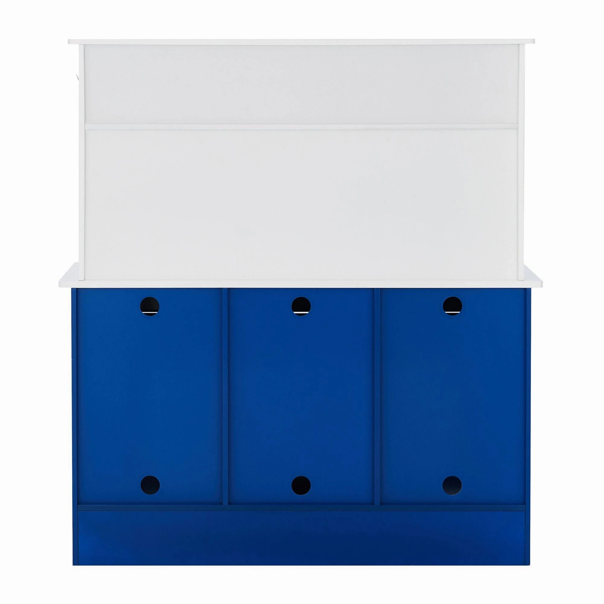 Little Chef Berlin Play Kitchen With Cookware Accessories, White/blue