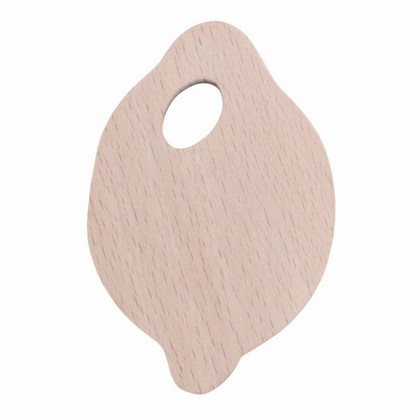 Little Crevette Wooden Teething Ring Limonade