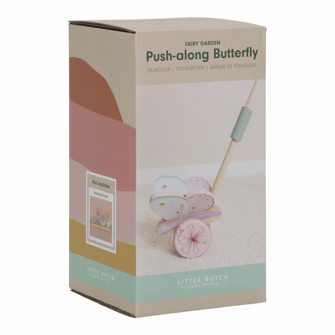 Little Dutch Fairy Garden Push-Along Butterfly