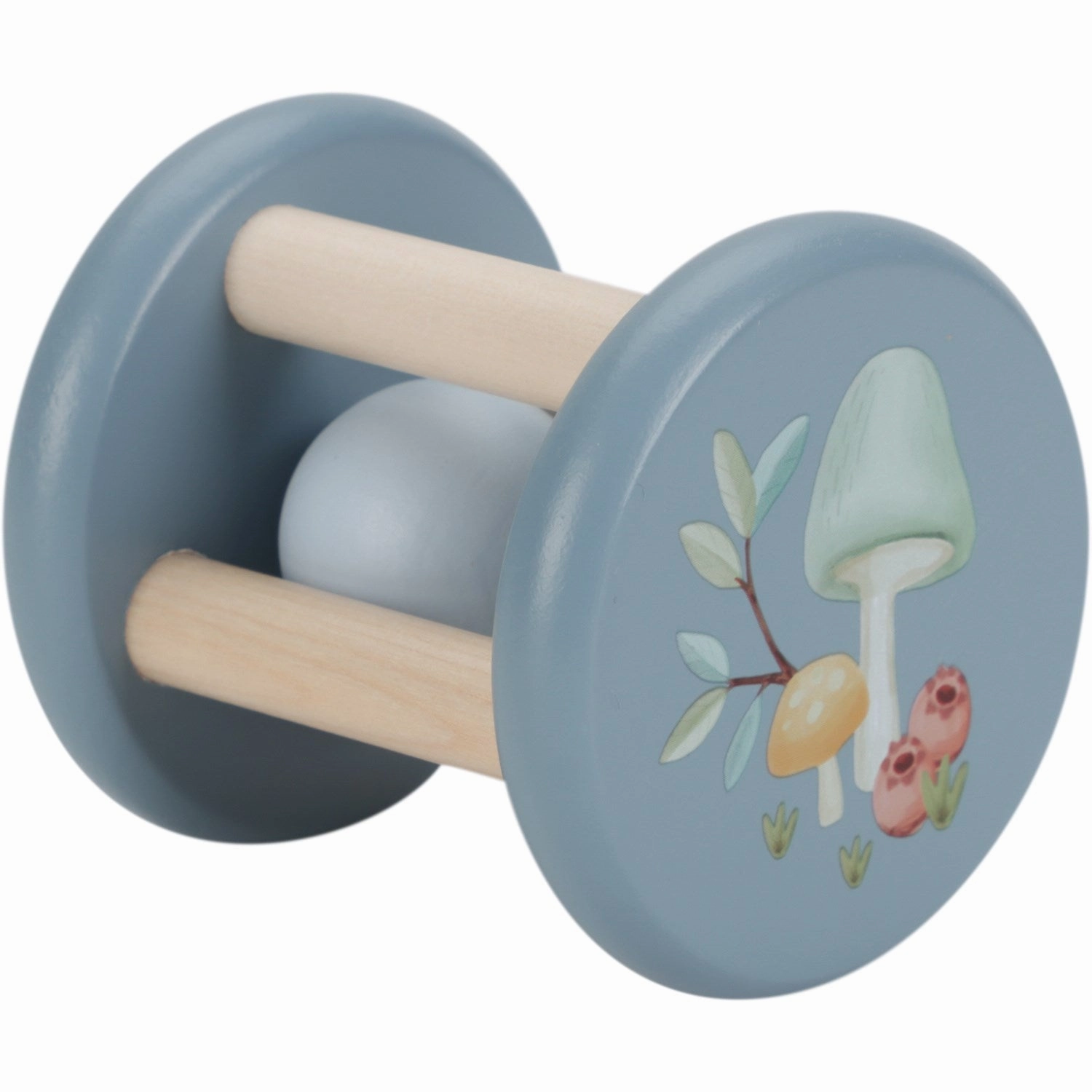 Little Dutch Forest Friends Blue Rattle Wood