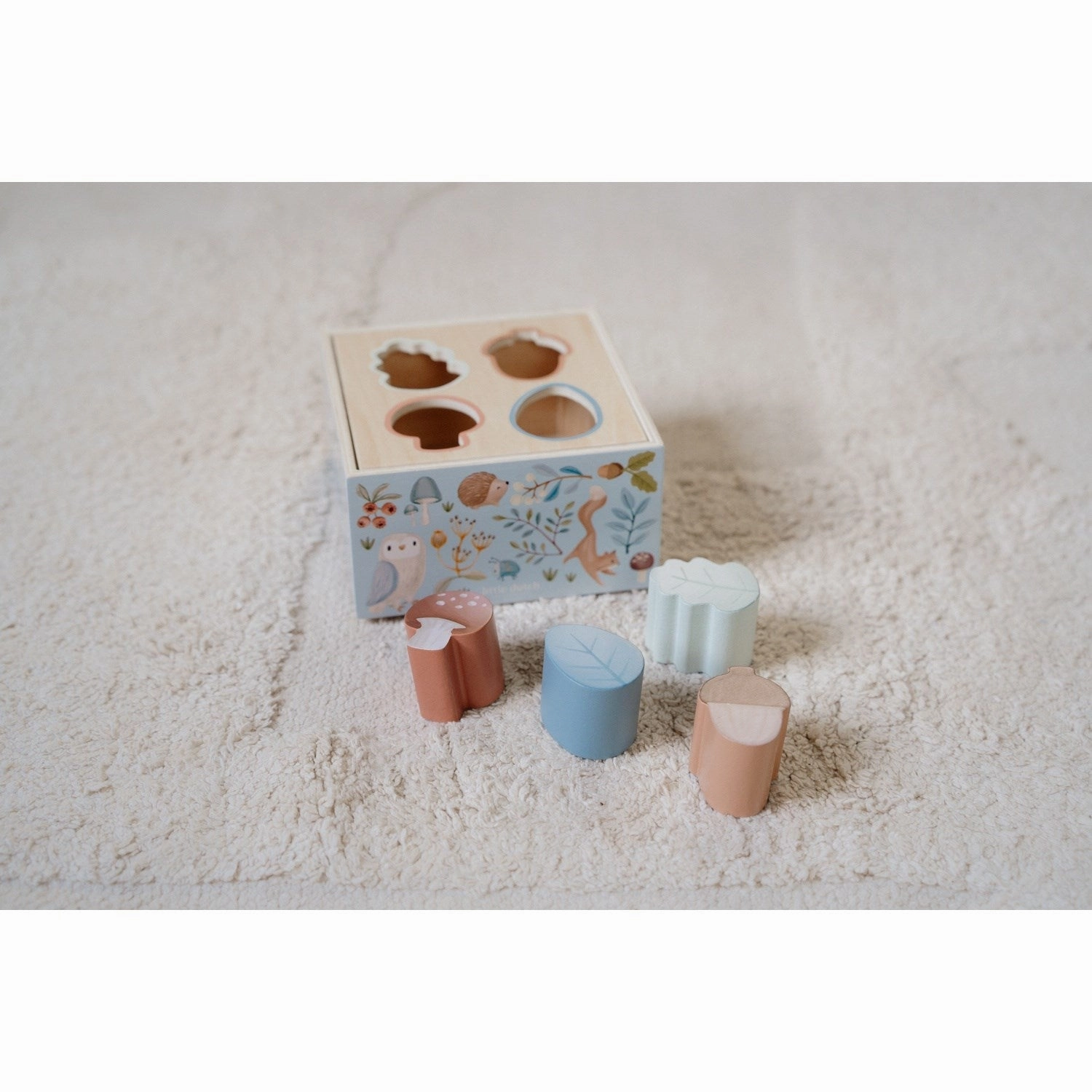 Little Dutch Forest Friends Blue Shape Sorter