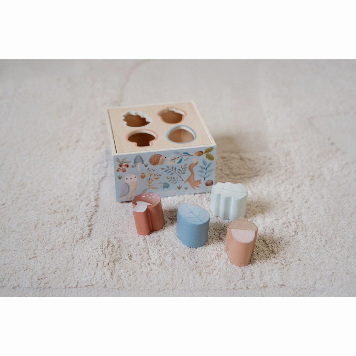 Little Dutch Forest Friends Blue Shape Sorter
