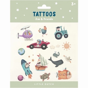 Little Dutch Jim & Friends Tatoveringer