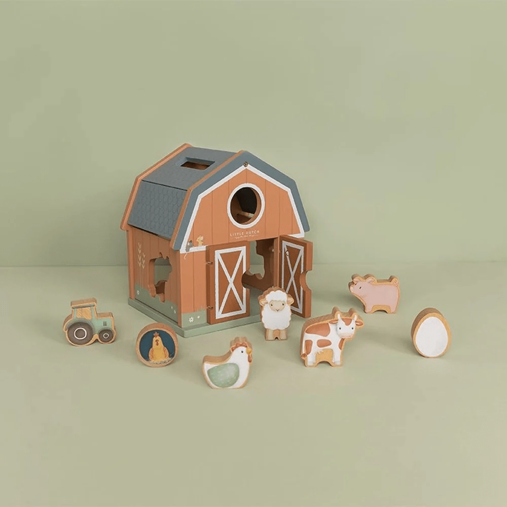 Little Dutch Little Farm Shape Sorter