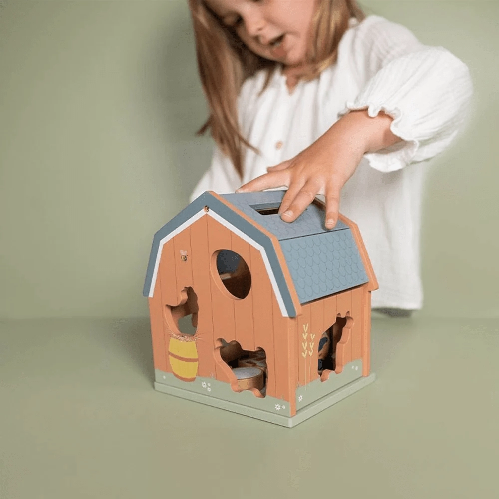 Little Dutch Little Farm Shape Sorter