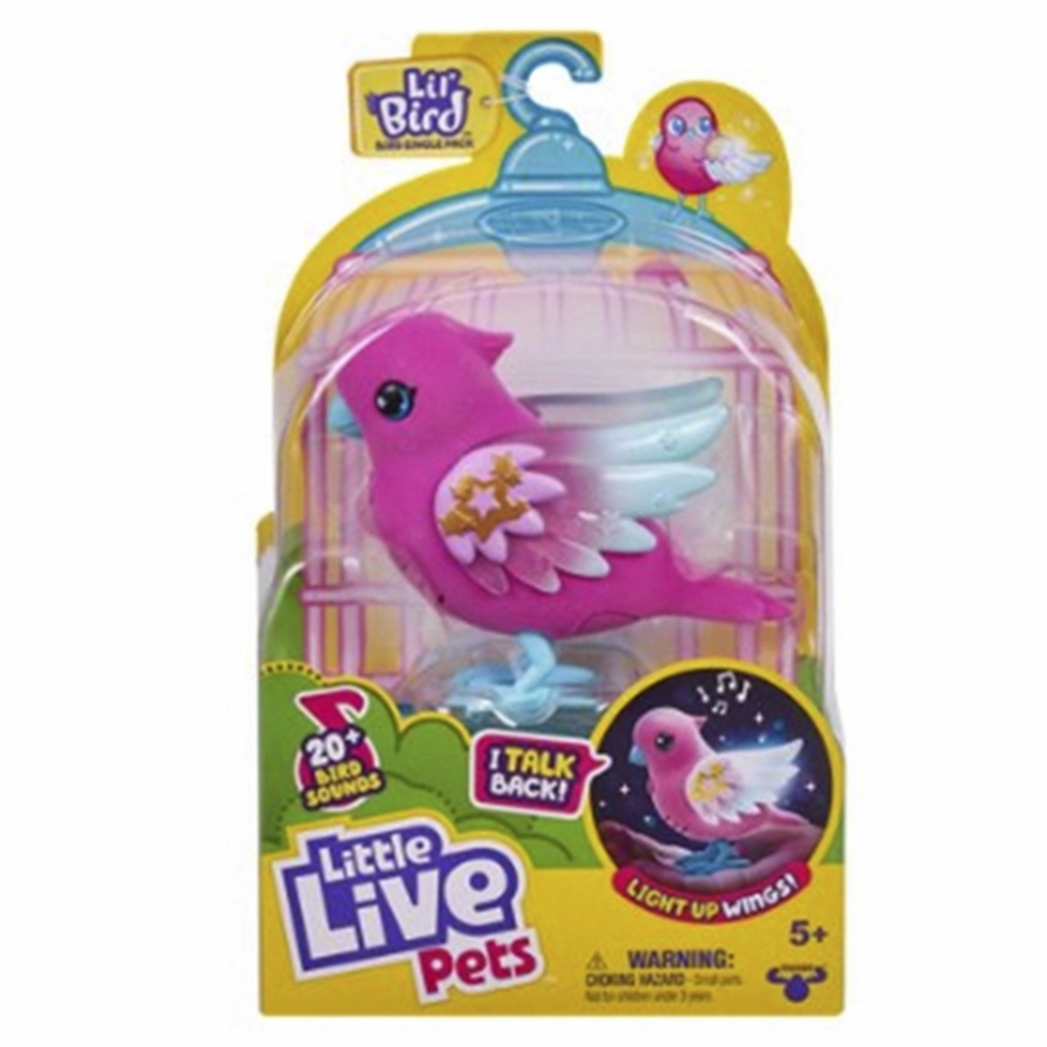 Little Live Pets Bird Pink