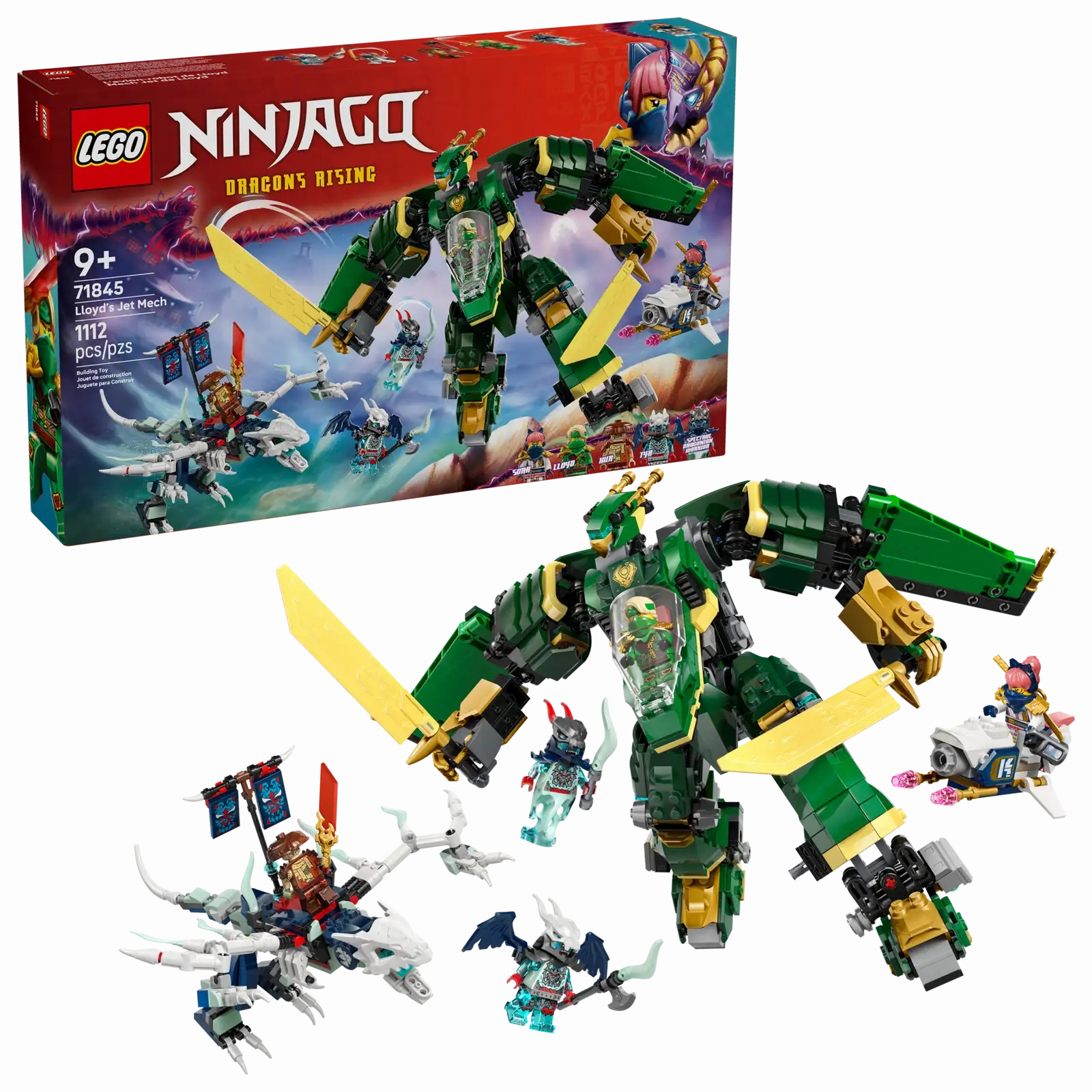 Lloyds Jet Mech Lego 71845