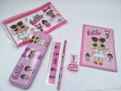 Lol Surprise! Coloring Set With Metal Pencil Case