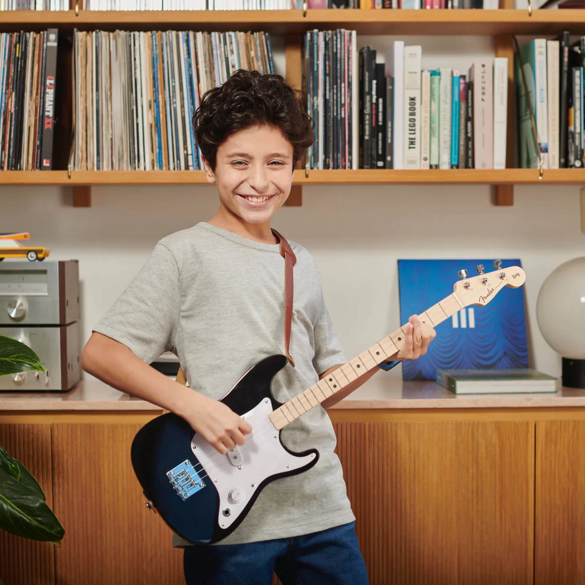 Loog Fender x Loog Stratocaster ?Black