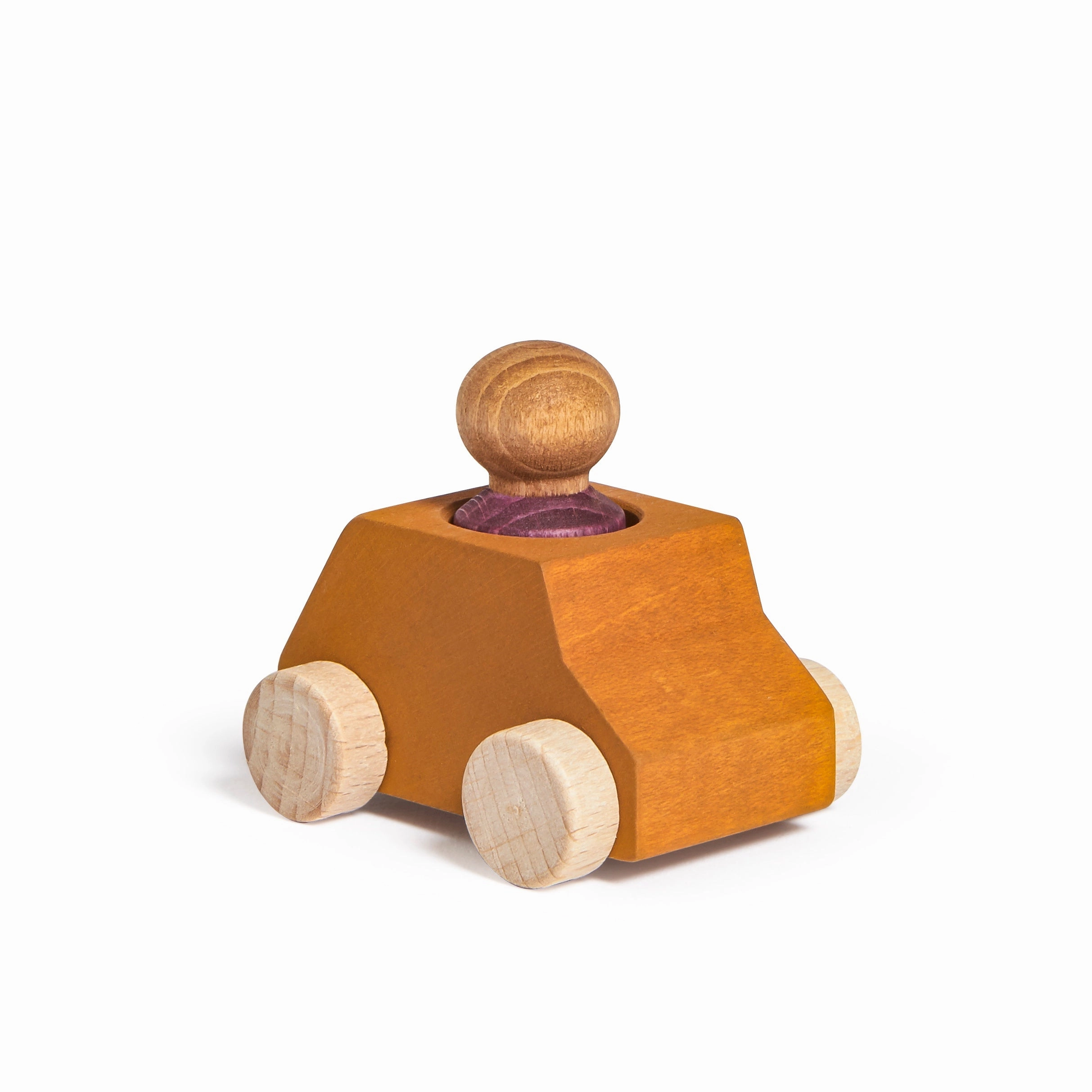Lubulona Ochre Wooden Car