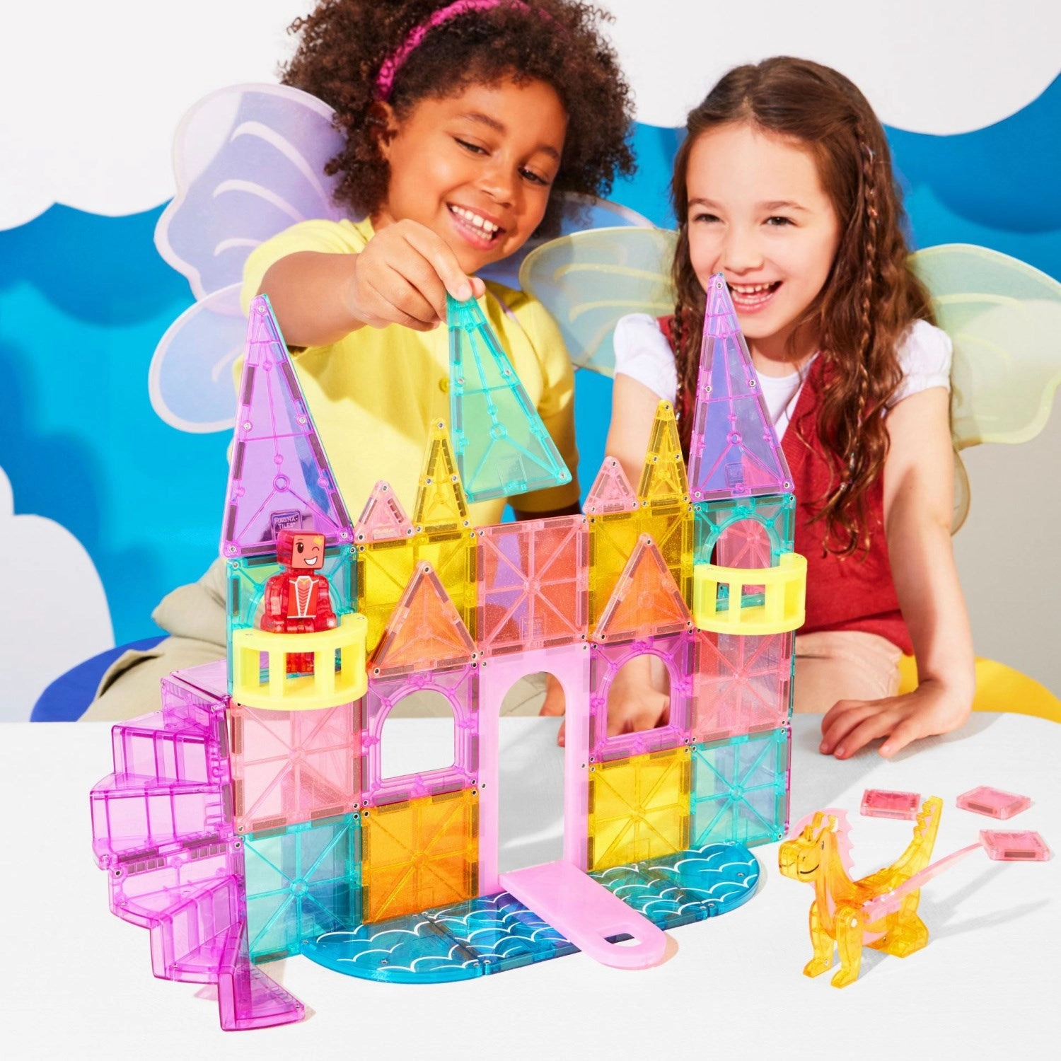 Magna-Tiles? Castle Deluxe 48 pcs