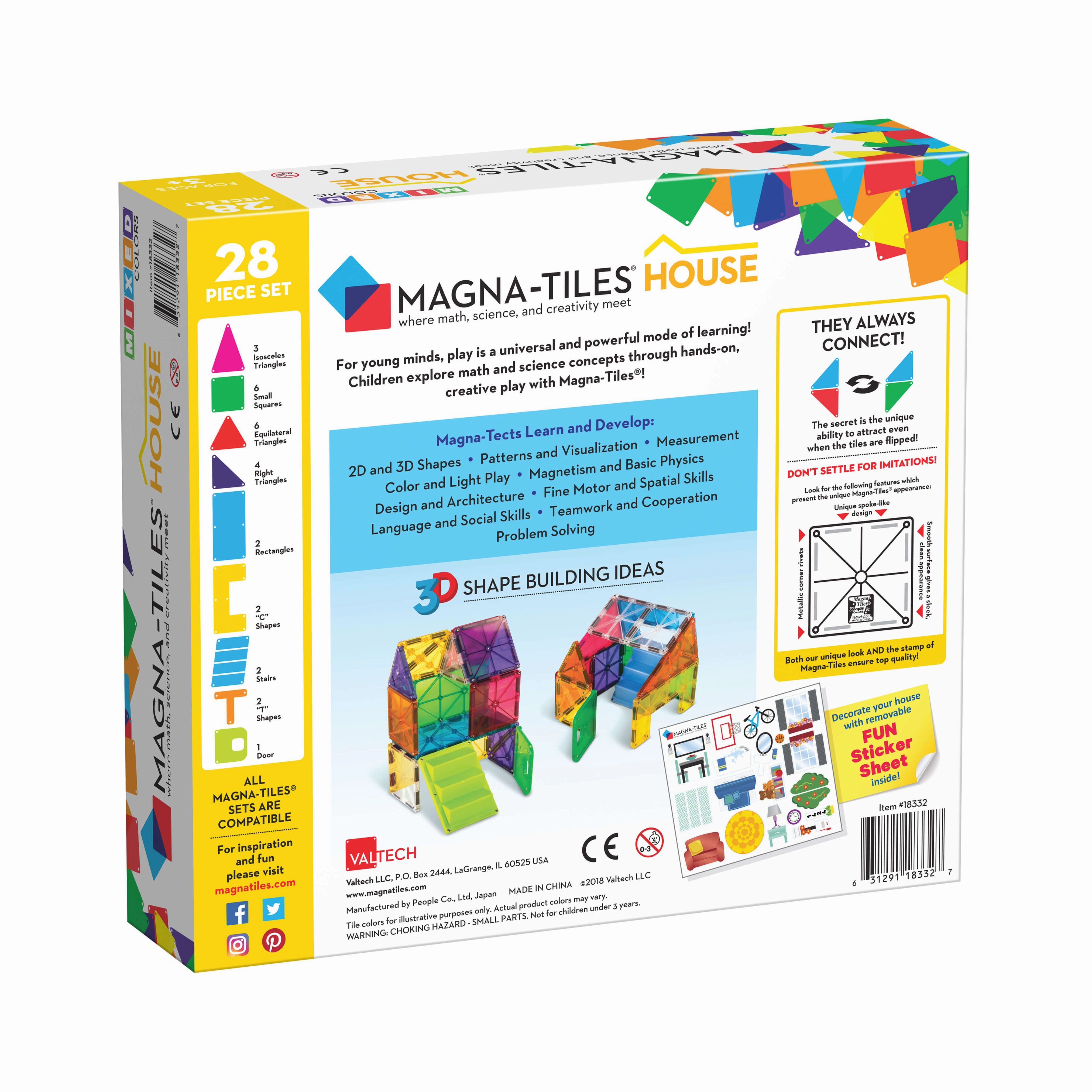 MAGNA-TILES Classic House 28