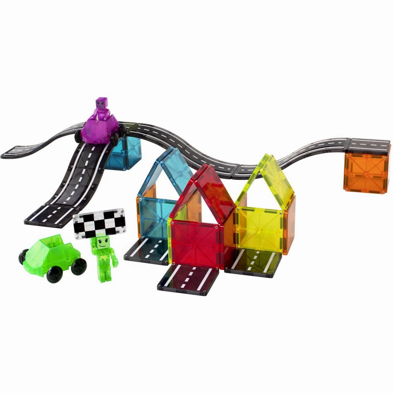 Magna-Tiles? Downhill Duo, 40 pcs set