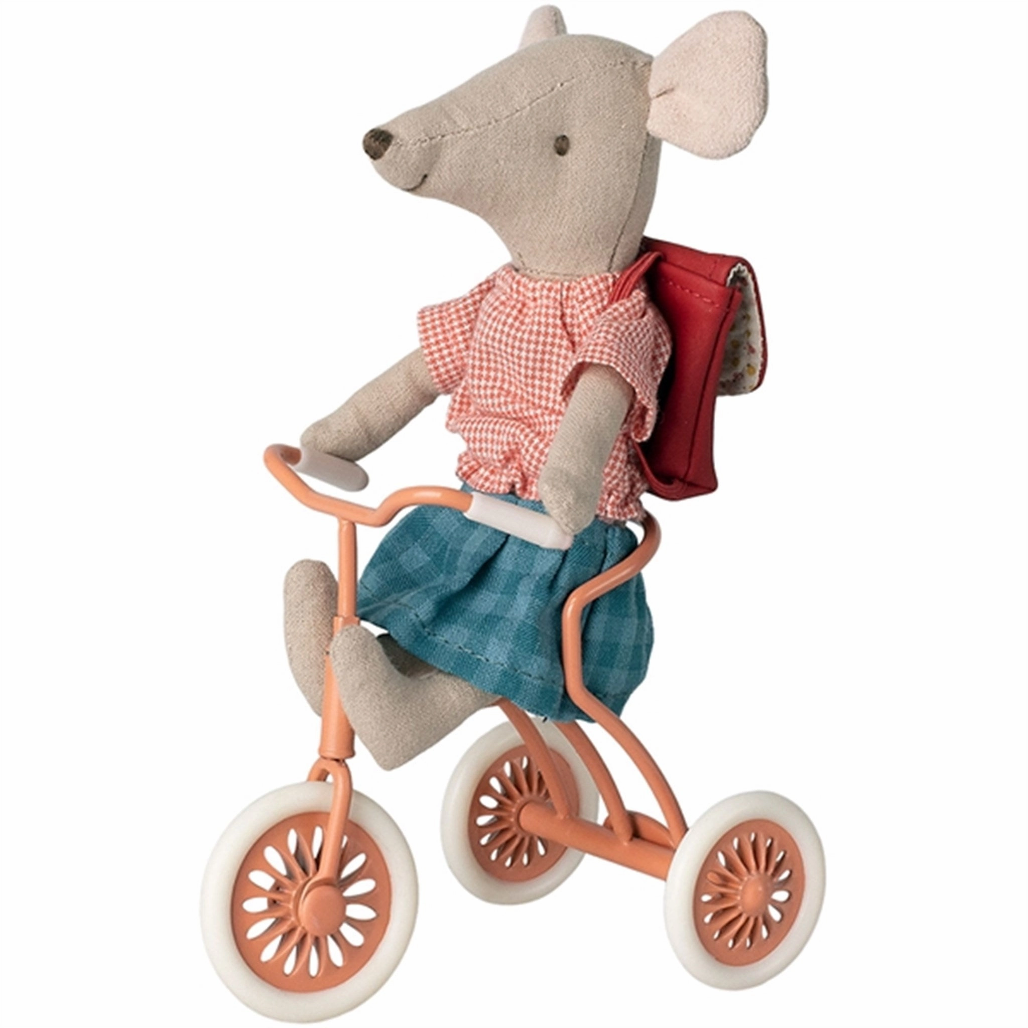Maileg Abri  Tricycle Coral