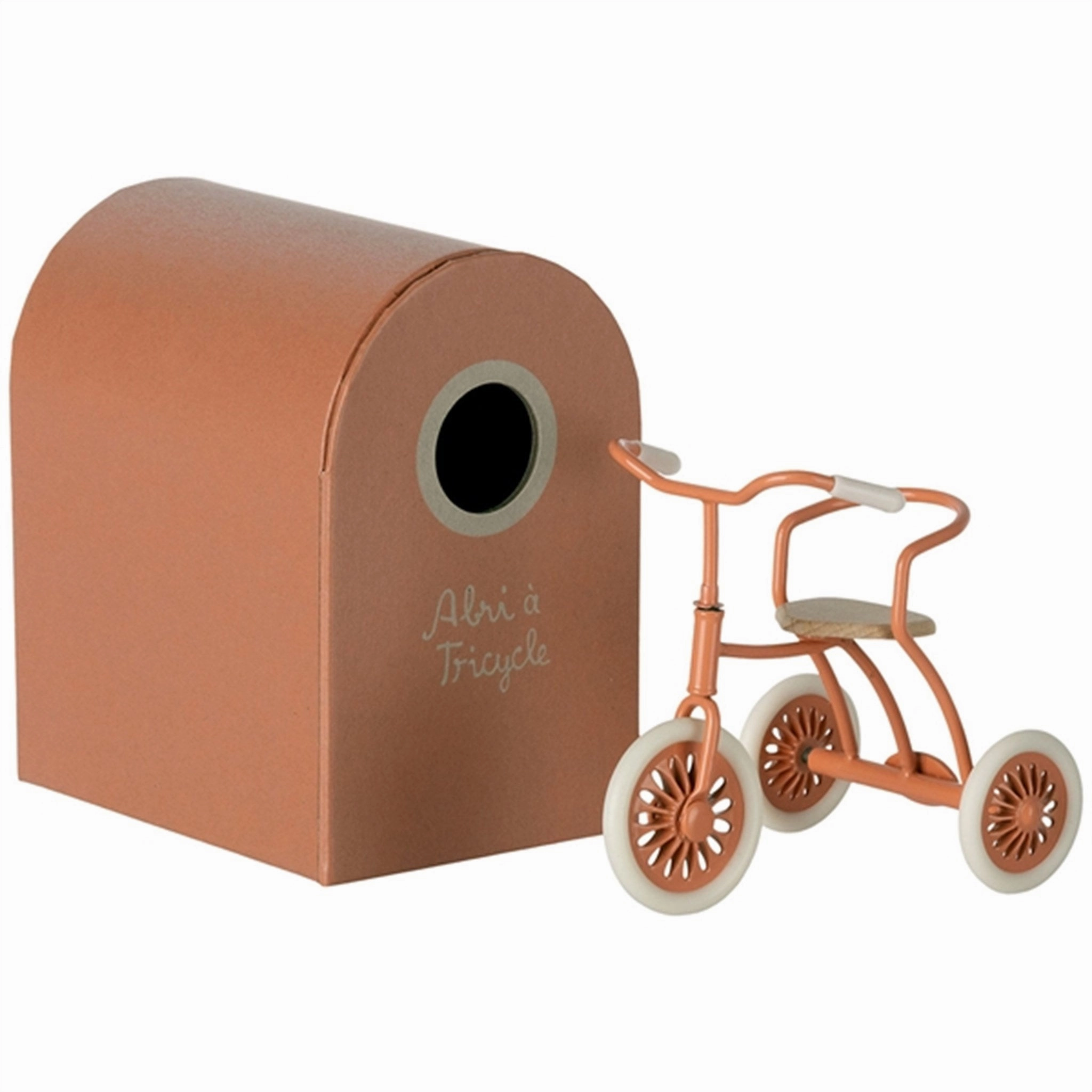 Maileg Abri  Tricycle Coral