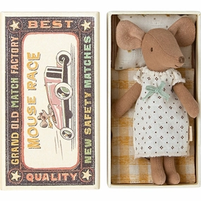 Maileg Big Sister Mouse in a Matchbox