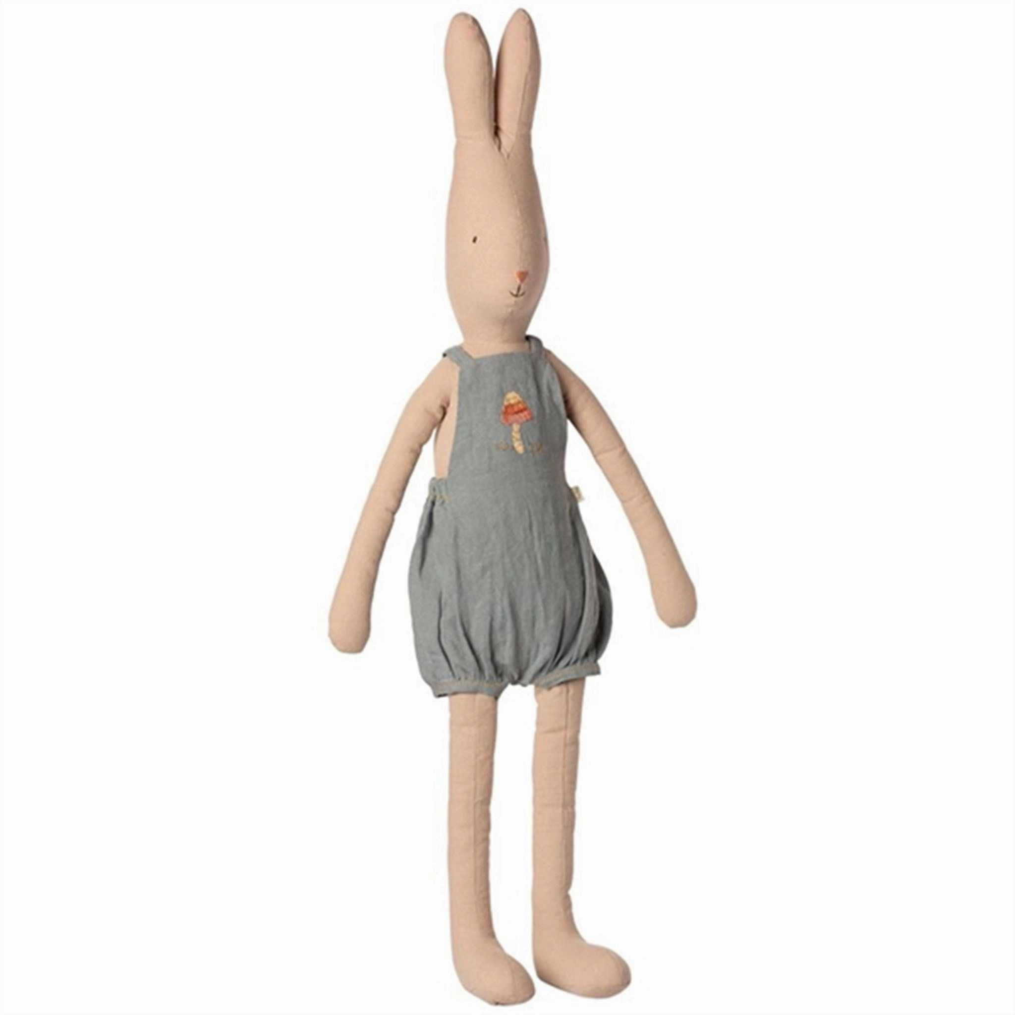 Maileg Rabbit Dusty Blue Overall 64 cm