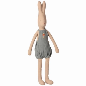 Maileg Rabbit Dusty Blue Overall 64 cm