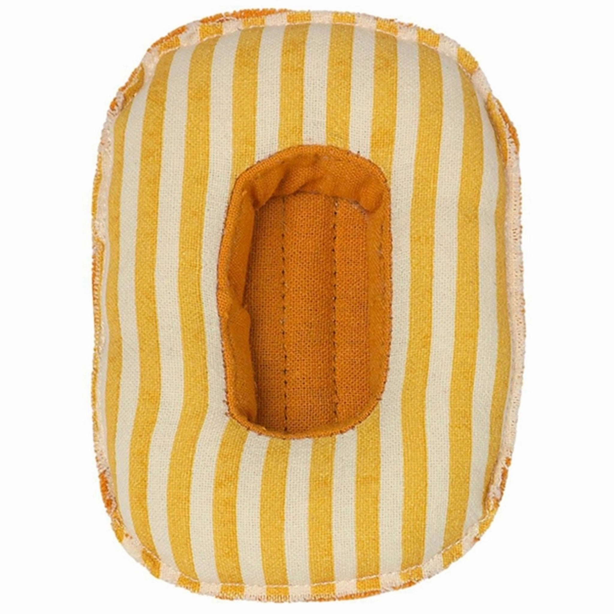 Maileg Rubber Boat Yellow Stripe