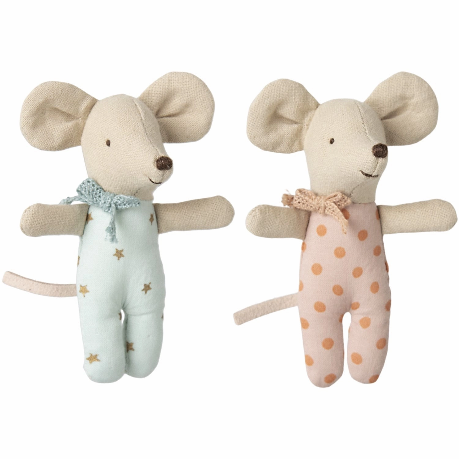 Maileg Twins, Baby Mice In Matchbox