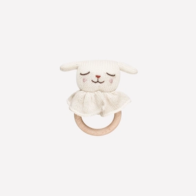 Main Sauvage Teething Ring - Lamb