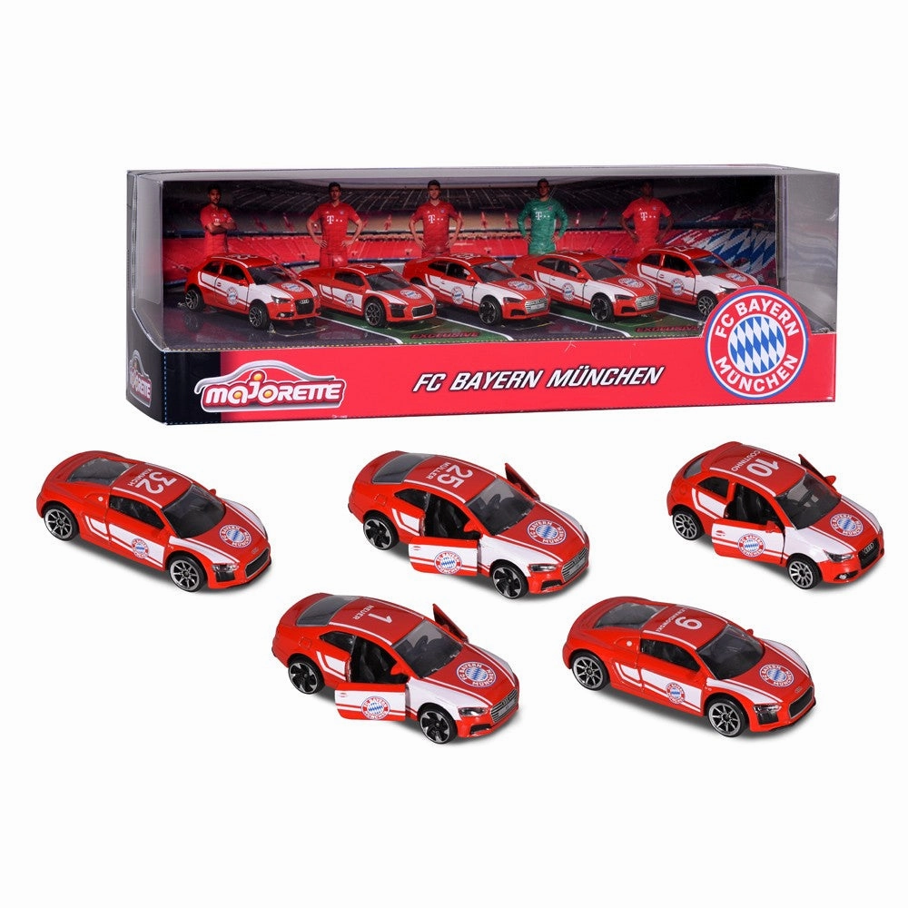 MAJORETTE - FCB 5 pcs Giftpack