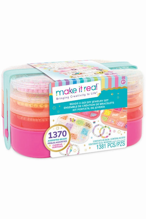 Make It Real Beads 2 Go! DIY Jewellery Set