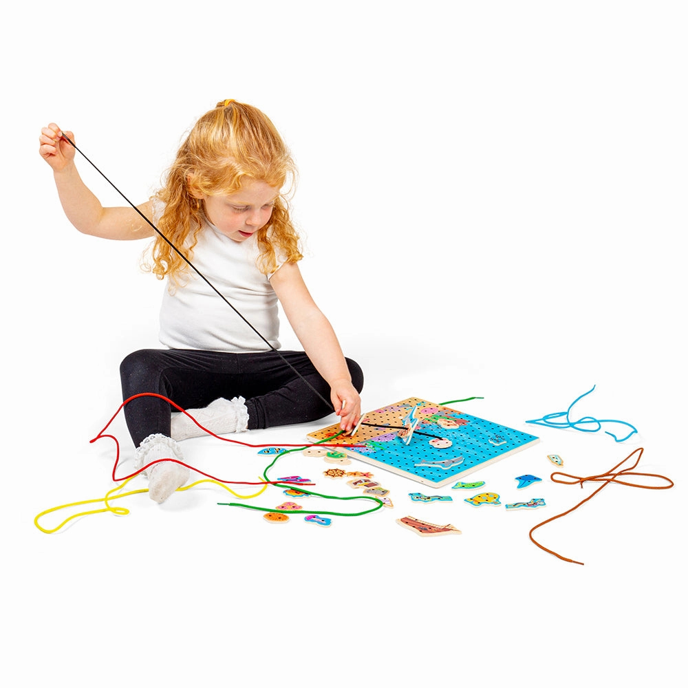 Marine Lace-A-Shape