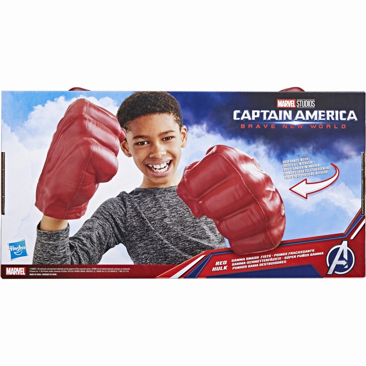 Marvel Avengers Brave New World Red Hulk Gamma Smash Fists