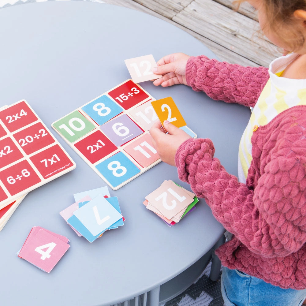 Math Bingo - Multiply & Divide