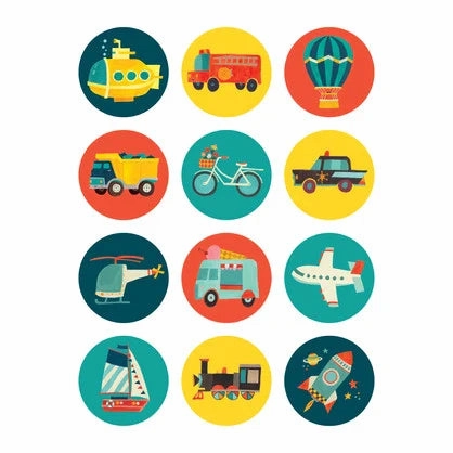 Memory Mini Match Transportation