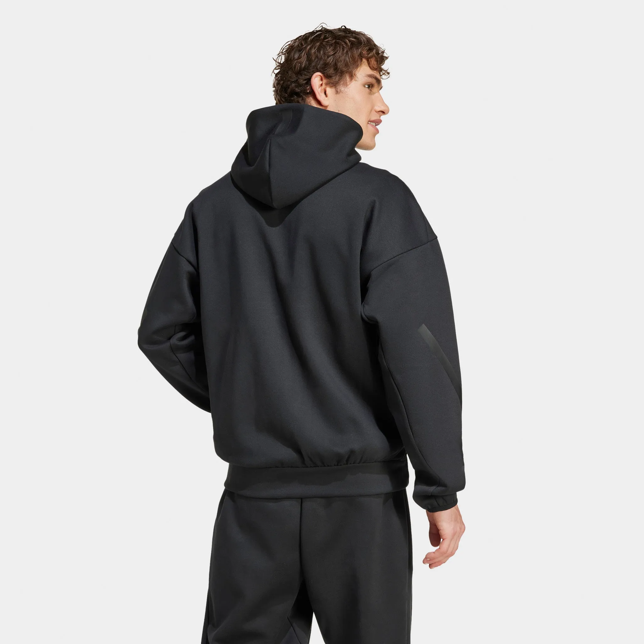 Mens Adidas adidas Z.N.E. Full-Zip Hoodie / Black