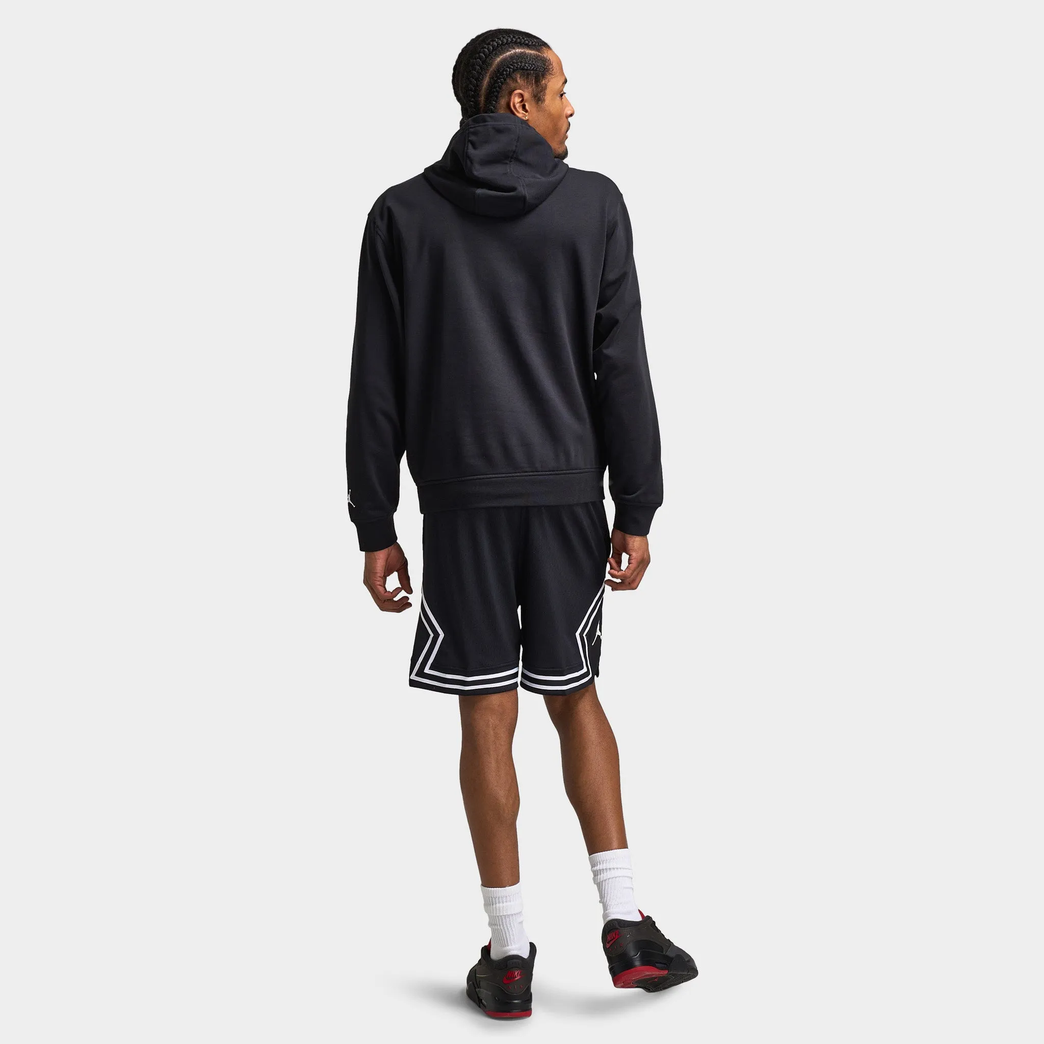 Mens Jordan Jordan Dri-FIT Sport Graphic Hoodie Black / White