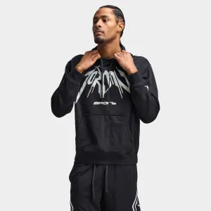 Mens Jordan Jordan Dri-FIT Sport Graphic Hoodie Black / White