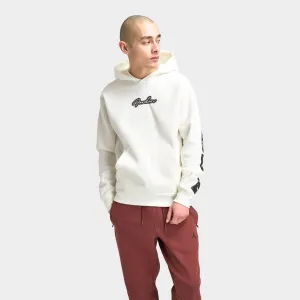 Mens Jordan Jordan MVP Fleece Pullover Hoodie Sail / Black - Sail